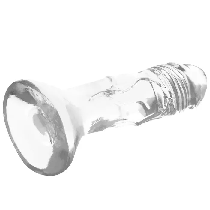 Strapons x ray — caurspīdīgs želejas dildo 12×2,6 cm Photo 4