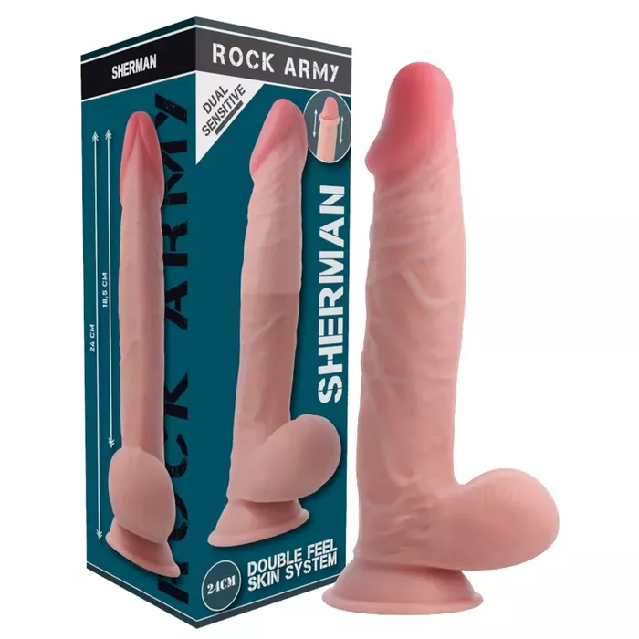 Strap-on rock-army Dual Density Sherman 24 cm Photo 5