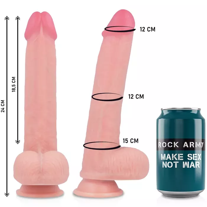 Dildo rock-army ARN S 24x4,77 cm Photo 3