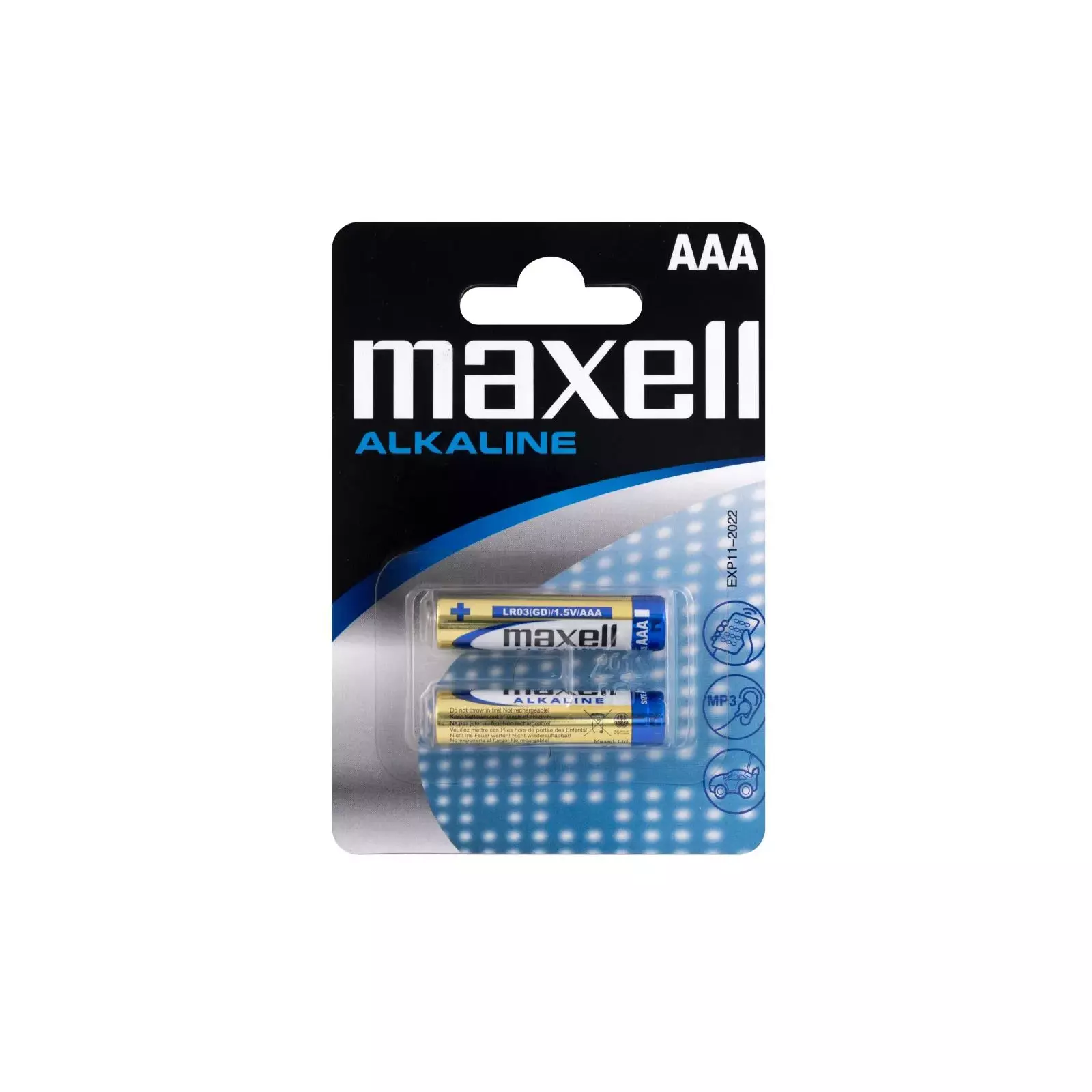 Akumulators: Maxell LR 03 AAA, kods: D-227511 Photo 1