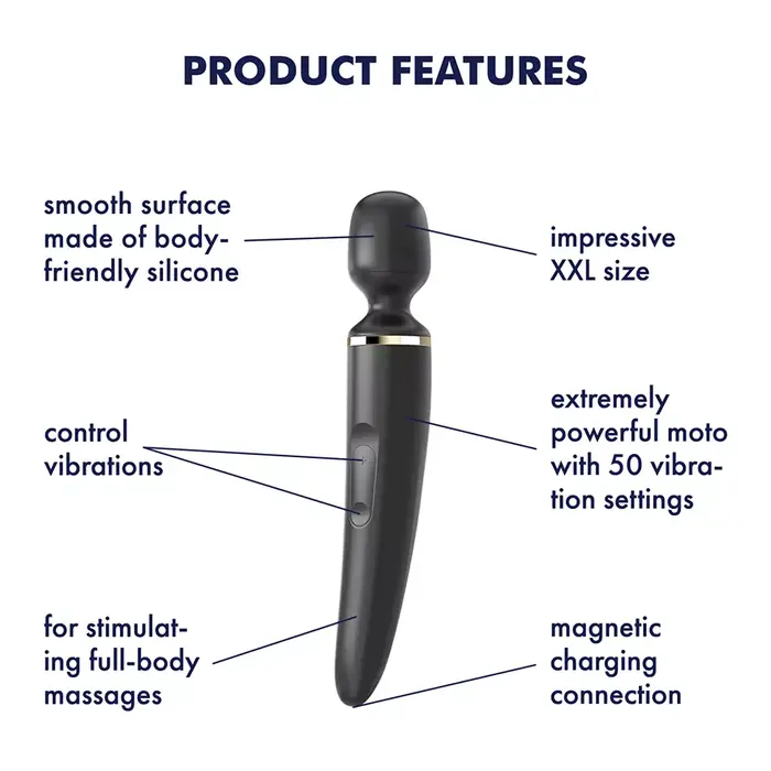 SATISFYER Wand-er Woman wand vibrator 340 mm Photo 6