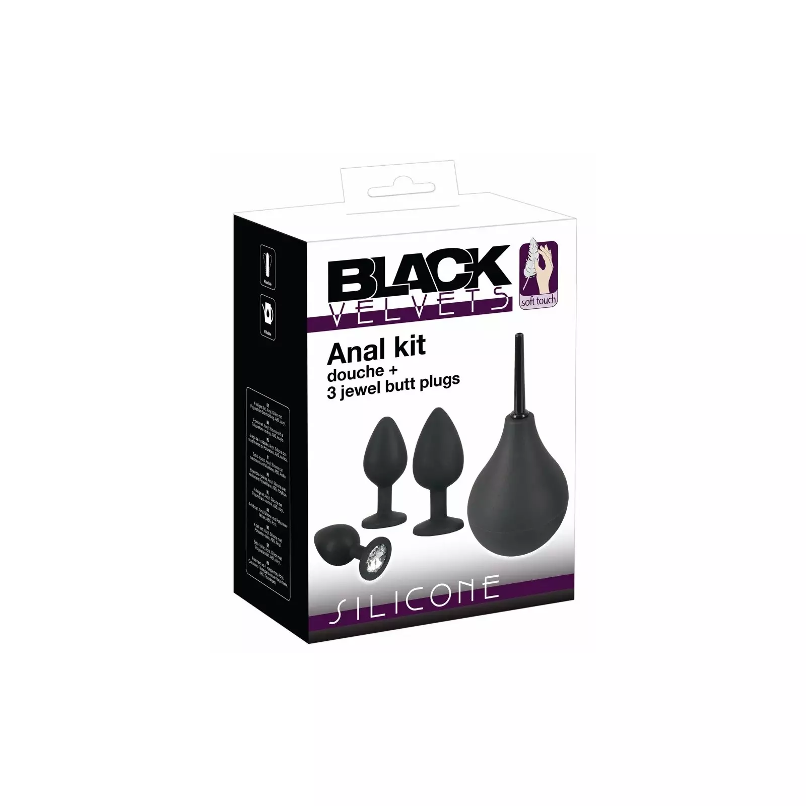 Anal Plug Black Velvets 05378530000 Photo 1