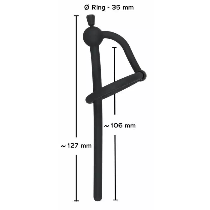 pink vibrator with string Male Stainless Steel Penis Plug Dilator Urethral Sounding Beads Insert Plug  US main image 1