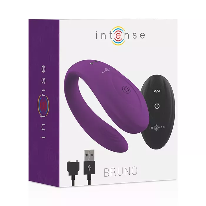 Vibrator INTENSE Bruno Partner Double Lilac Pleasure Photo 3