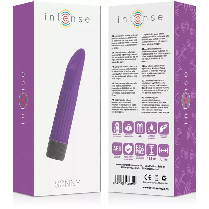 Vibrators INTENSE SONNY LILAC — 13,5 cm, 2,5 cm Photo 4
