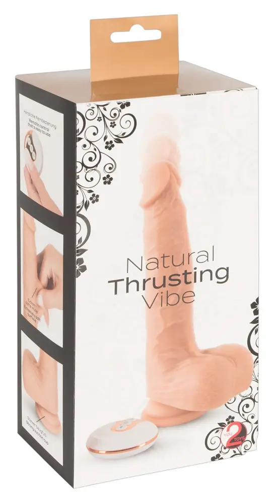You2Toys Natural Thrusting Vibe — трастовой вибратор Photo 12