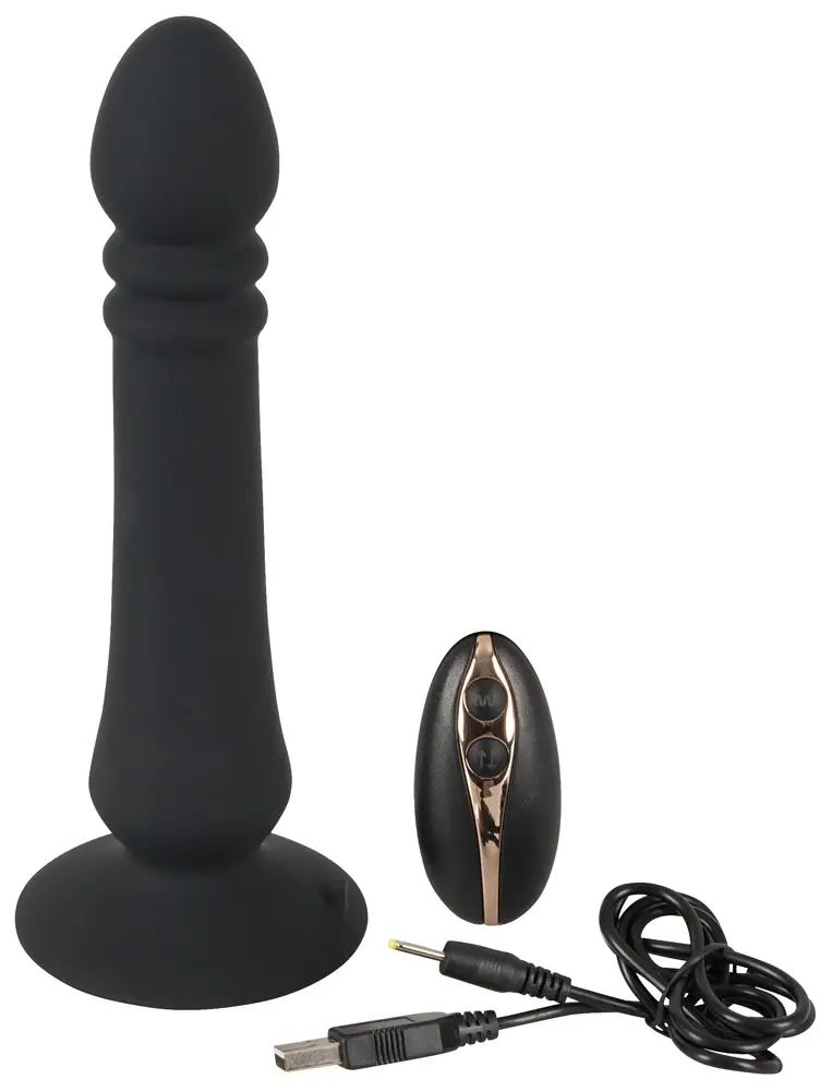 Anal Thruster — Black Velvets thrusting anal vibrator Photo 17
