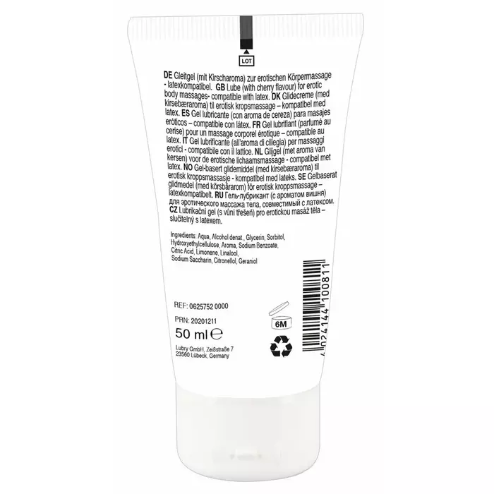 Massage oil lick-it Wild Cherry — 50 ml Photo 2