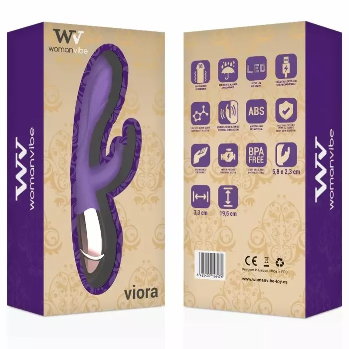 WOMANVIBE VIORA перезаряжаемый силиконовый вибратор Photo 7
