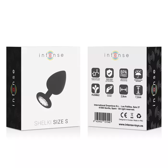 Anal plug INTENSE SHELKI S — 7.2 cm, 2.8 cm Photo 6