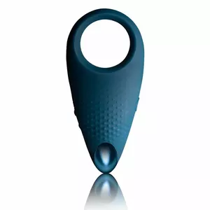 ROCKS-OFF EMPOWER RECHARGEABLE COUPLES' STIMULATOR - BLUE