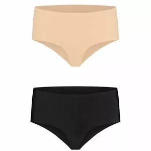 BYE BRA INVISIBLE HIGH BRIEF 2 PACK XL