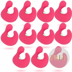Vibrators happy loky D-227843 — 100% silikons, garums 4.5 cm, diametrs 4.1 cm, rozā