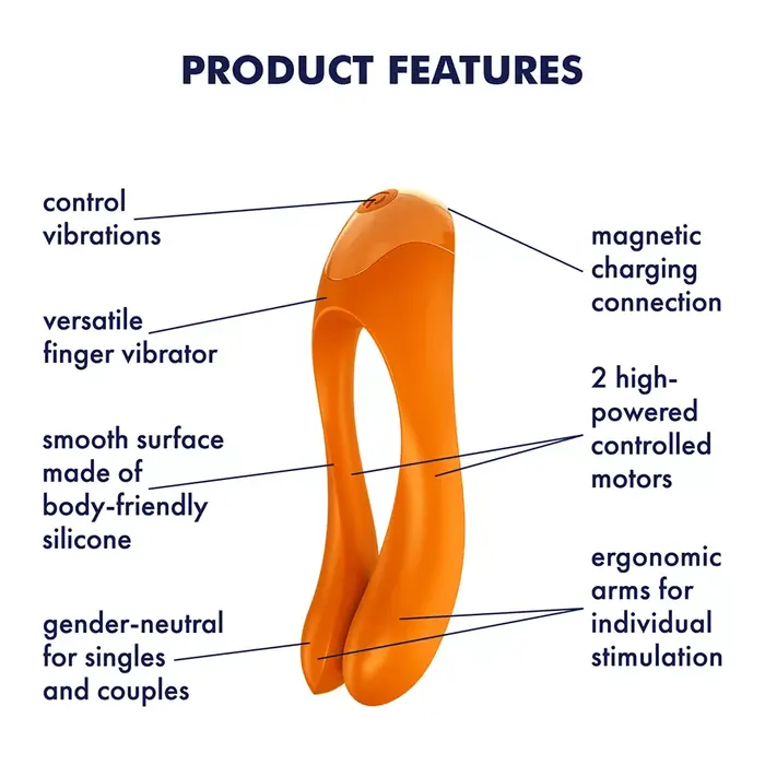 Finger vibrator SATISFYER Candy Cane Photo 3