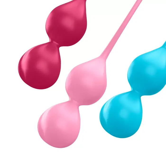 Kegelu bumbiņas SATISFYER Loveballs Training Set 2 Photo 2