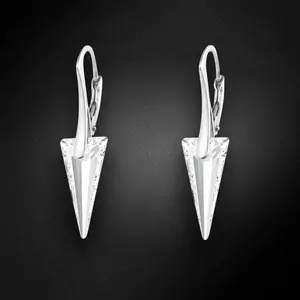925 Sterling Silver "Spike" with Crystals From Swarovski™