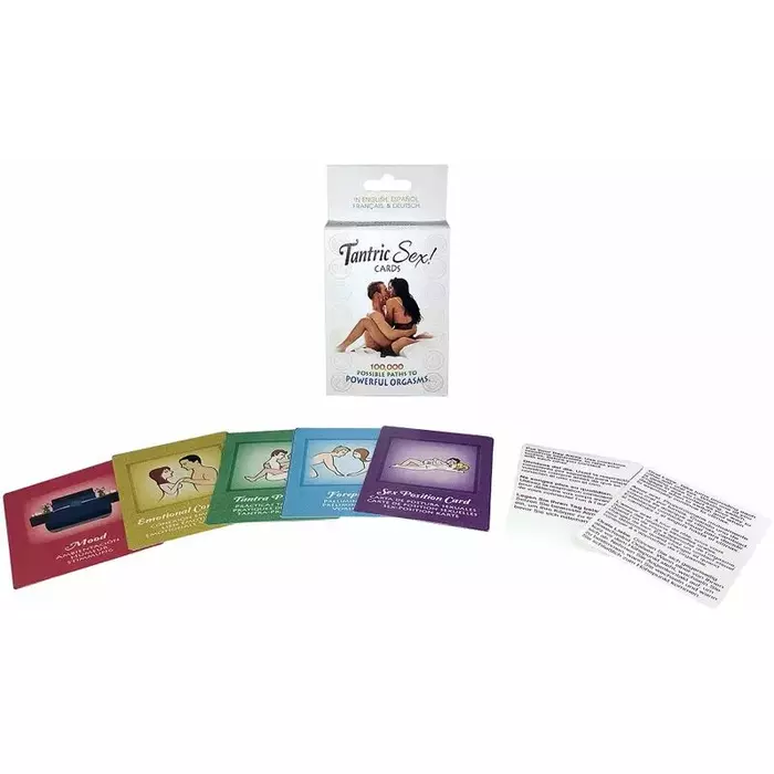 KHEPER GAMES Tantric Sex! Cards — pieaugušo kāršu komplekts Photo 2