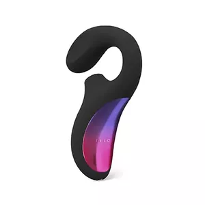 Massager Lelo Enigma double-suction stimulation vibrator, 185 mm, 850 mAh, black