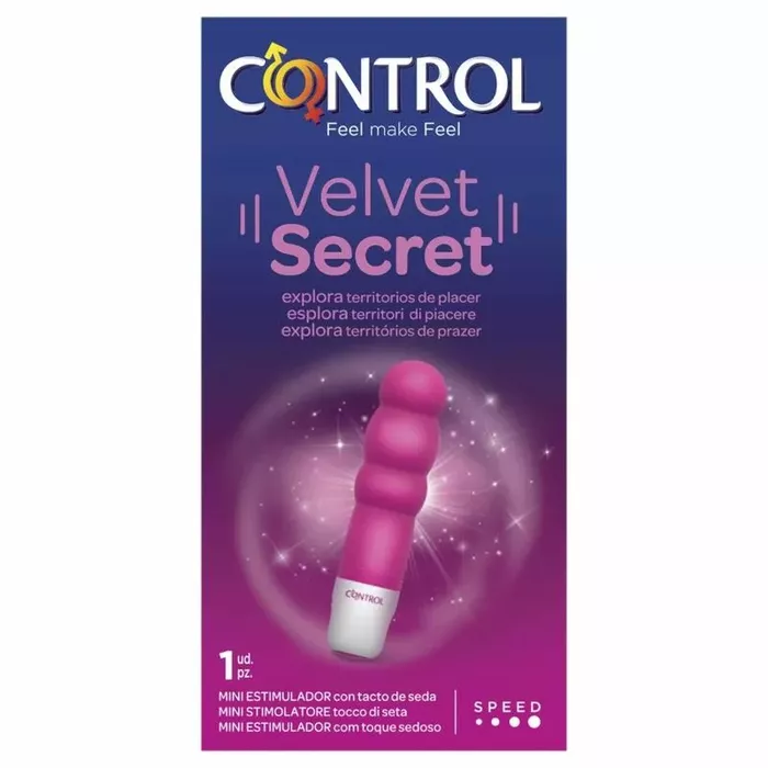 Электрический мини-стимулятор CONTROL Velvet Secret Mini Photo 4