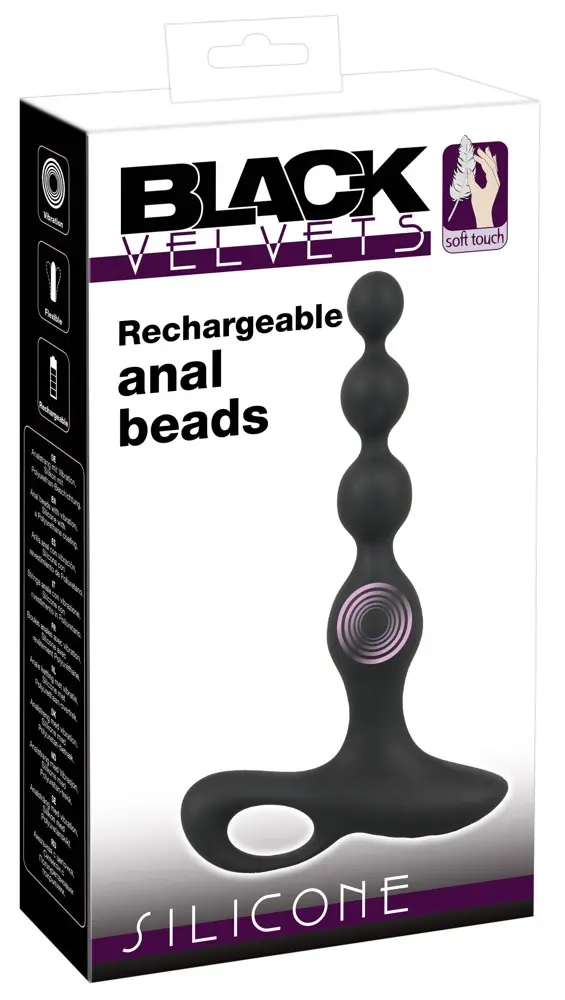 Black Velvets BV vibrating anal beads Photo 14