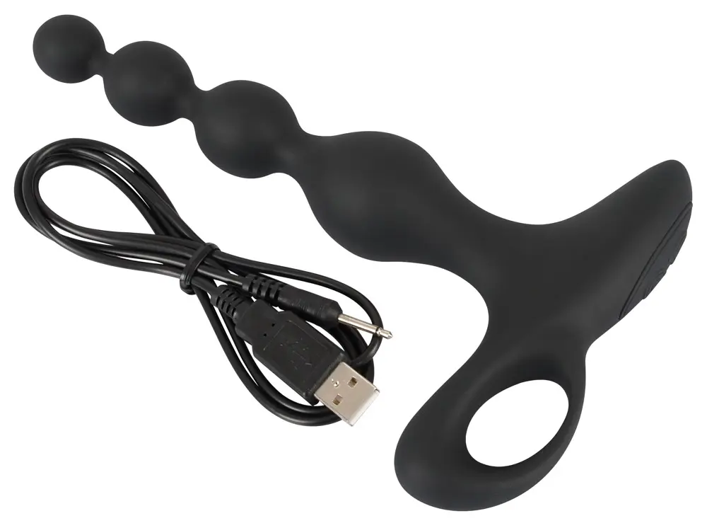 Black Velvets BV vibrating anal beads Photo 25