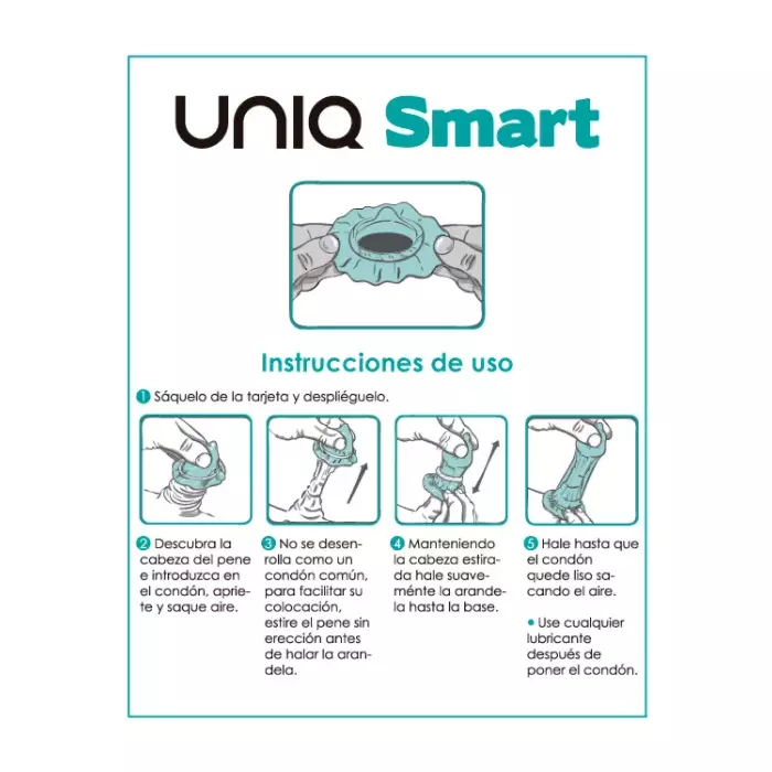 Презервативы UNIQ Smart Без латекса Pre-Erection 3 шт Photo 2