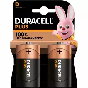 Duracell Plus Vienreizējas lietošanas baterija D Sārmaina akumulatoru baterija