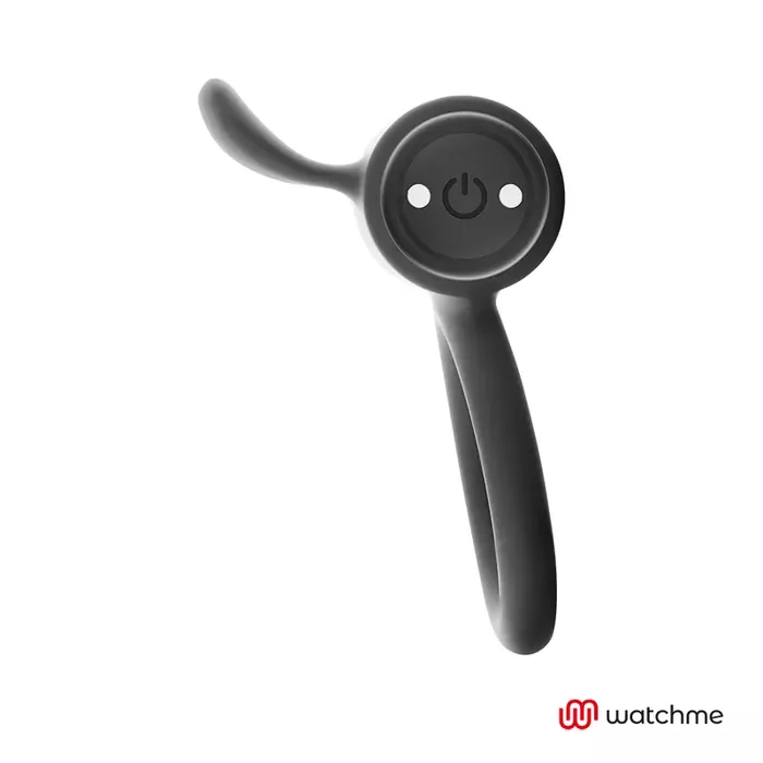 Cockring black&silver CAMERON remote control Photo 4