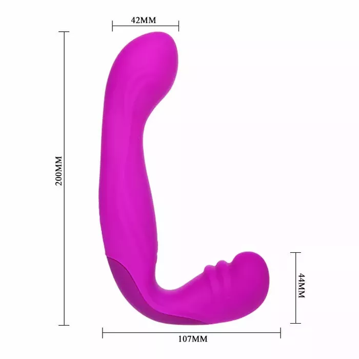 Siksnas vibrators C-TYPE PRETTY LOVE BEAU LILAC HARNESS Photo 6