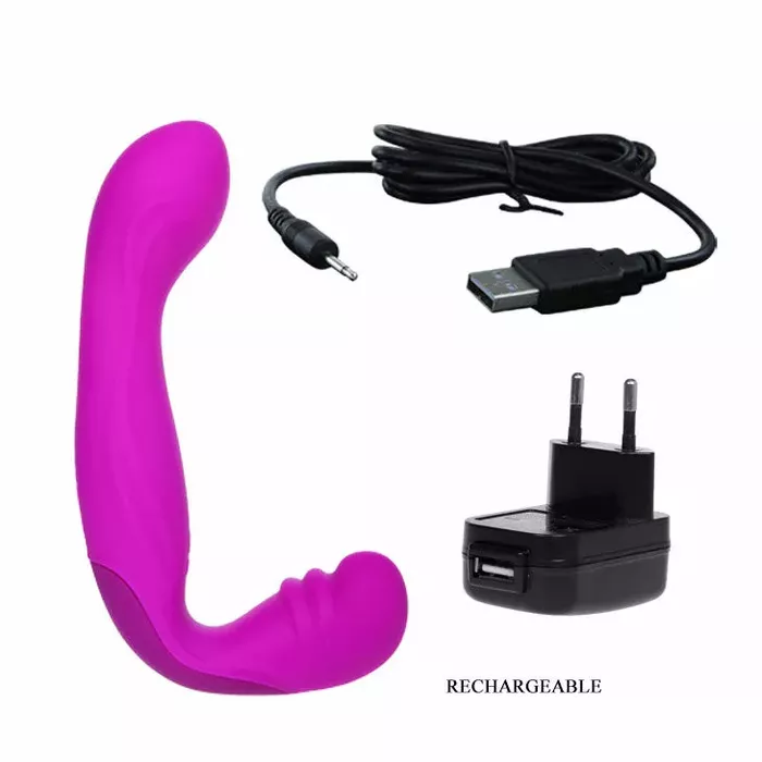 Siksnas vibrators C-TYPE PRETTY LOVE BEAU LILAC HARNESS Photo 8