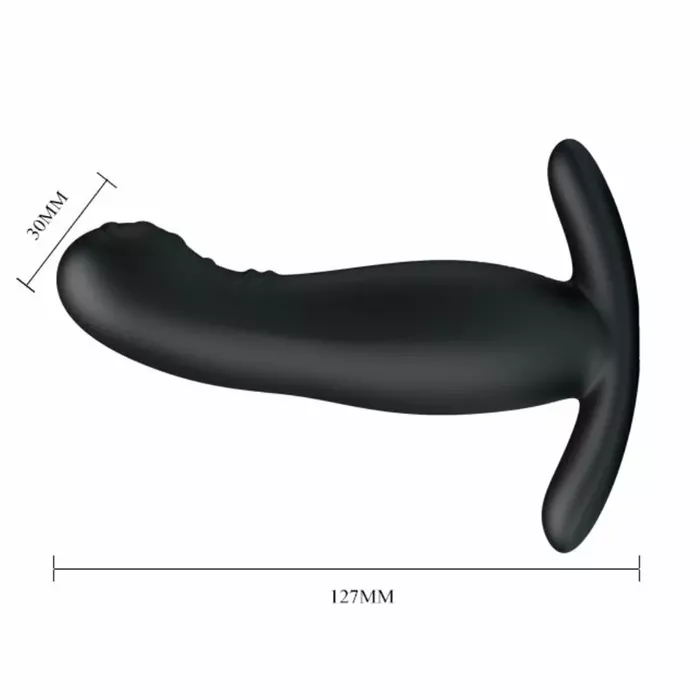 Prostatas masieris pretty bottom MR PLAY — uzlādējams silikona Photo 4