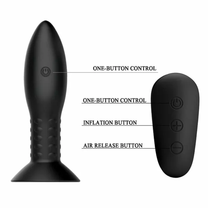 Анальная пробка pretty bottom MR PLAY — силикон 13 см Photo 4