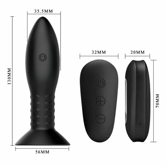 Анальная пробка pretty bottom MR PLAY — силикон 13 см Photo 5
