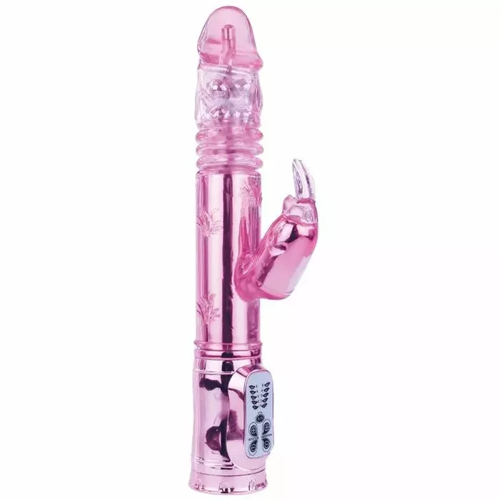 Vibrator BAILE Throbbing Bunny — rotator, 29 cm Photo 2