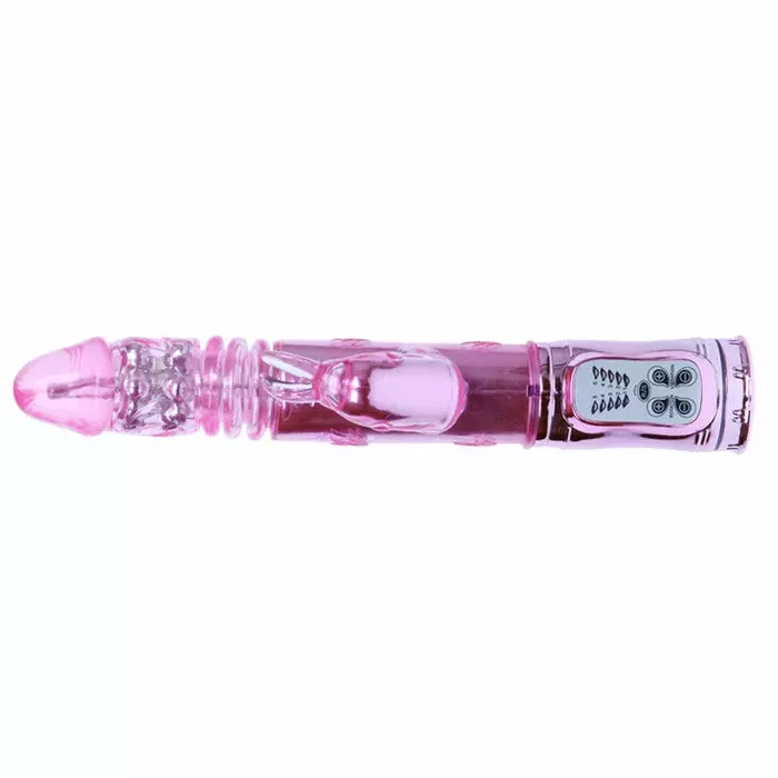 Vibrator BAILE Throbbing Bunny — rotator, 29 cm Photo 5