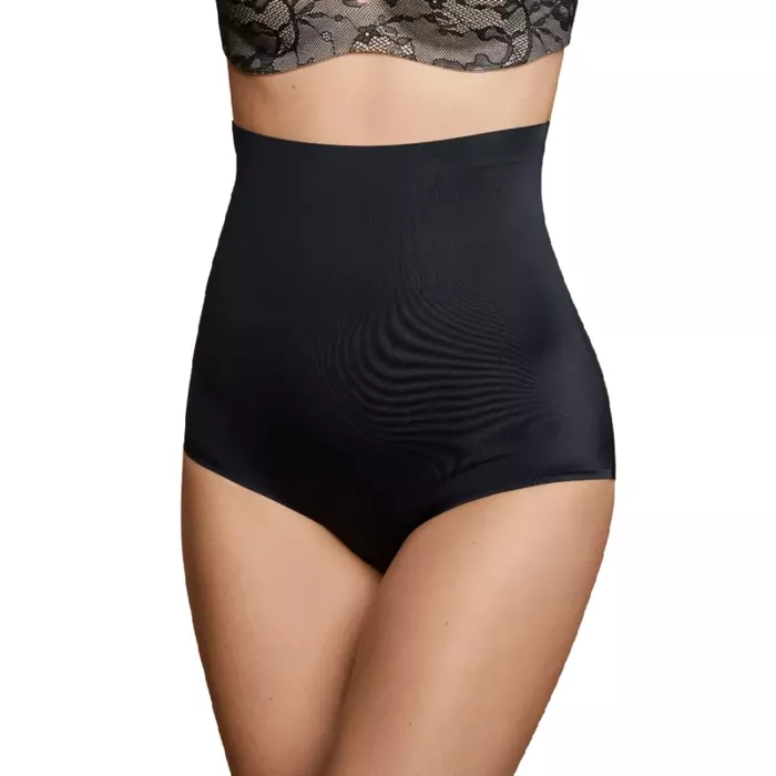 Seamless girdle panties bye bra Estilo - Black XL Photo 2