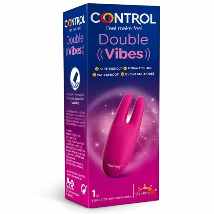 Vibrator CONTROL Double Vibes Stimulator Photo 3