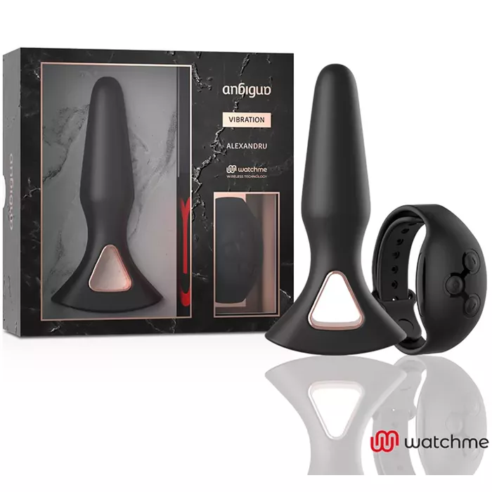 Anal plug AMBIGUO WATCHME remote control Photo 2