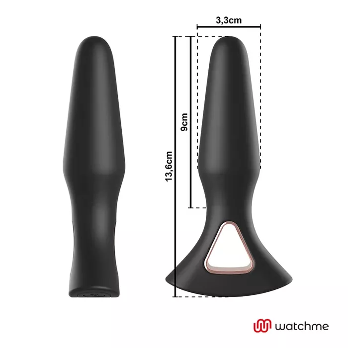 Anal plug AMBIGUO WATCHME remote control Photo 7