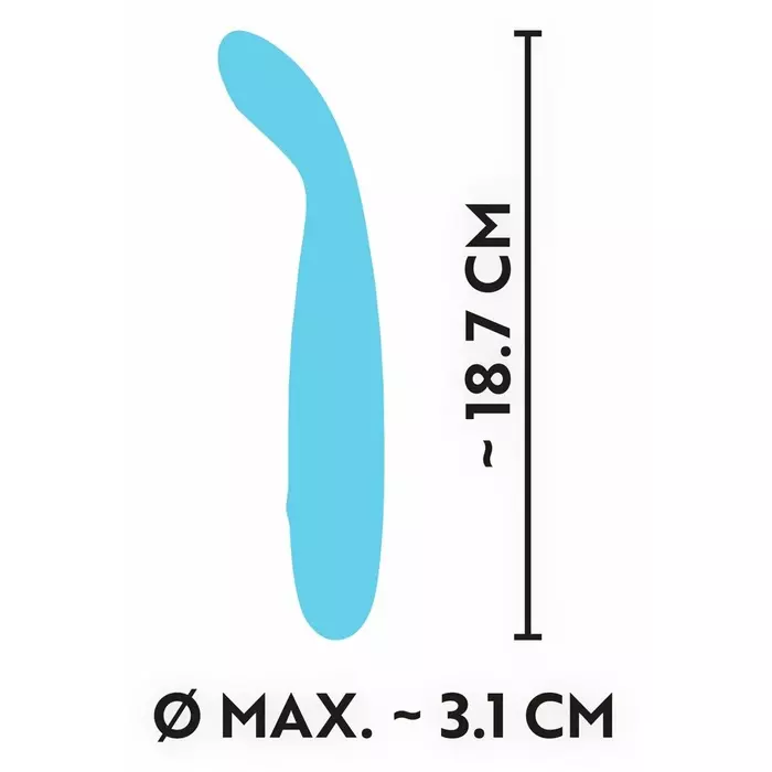 Vibrator Cuties Mini Vibrator Blue 2.G Photo 8