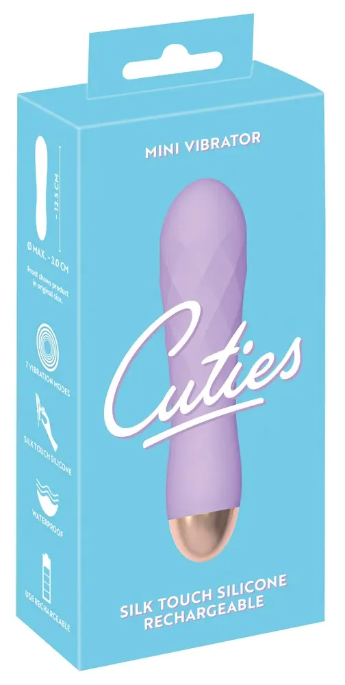 Mini vibrator Cuties Mini Vibrator Purple Photo 7