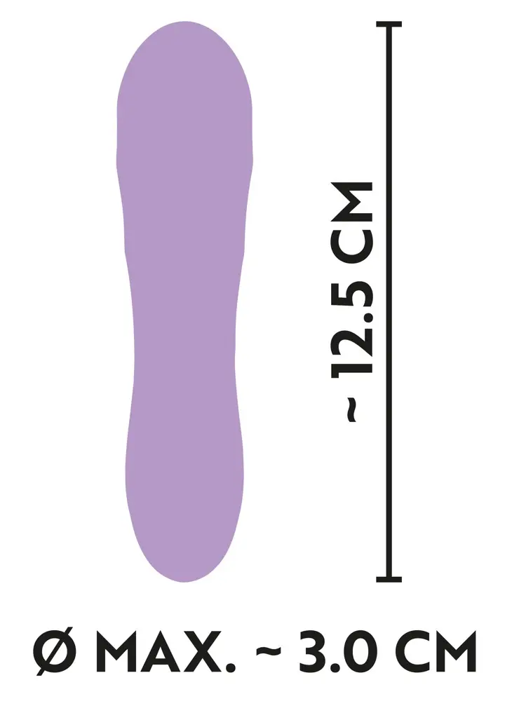 Mini vibrator Cuties Mini Vibrator Purple Photo 12