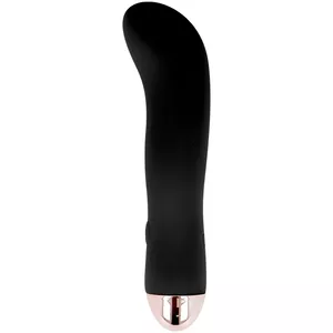 DOLCE VITA RECHARGEABLE VIBRATOR TWO BLACK 7 SPEED