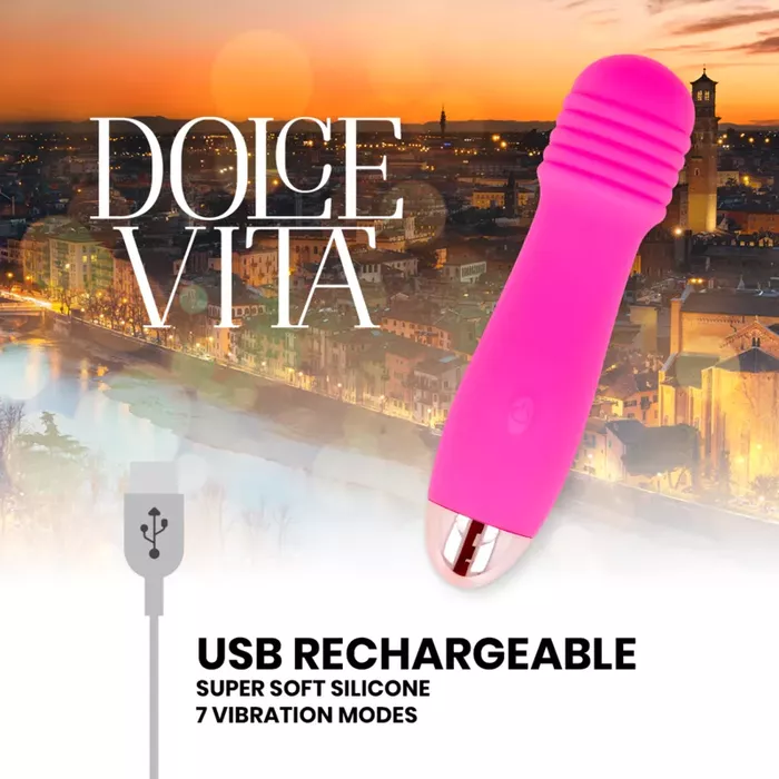 Силиконовый вибратор Dolce Vita D-228455 Photo 4