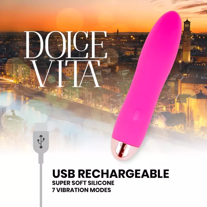 Dolce Vita D-228457 rechargeable silicone vibrator Photo 4