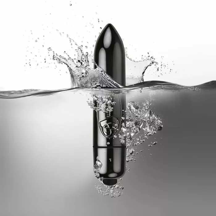 Vibrating bullet Rocks Off RO-80mm Midnight Metal Photo 3