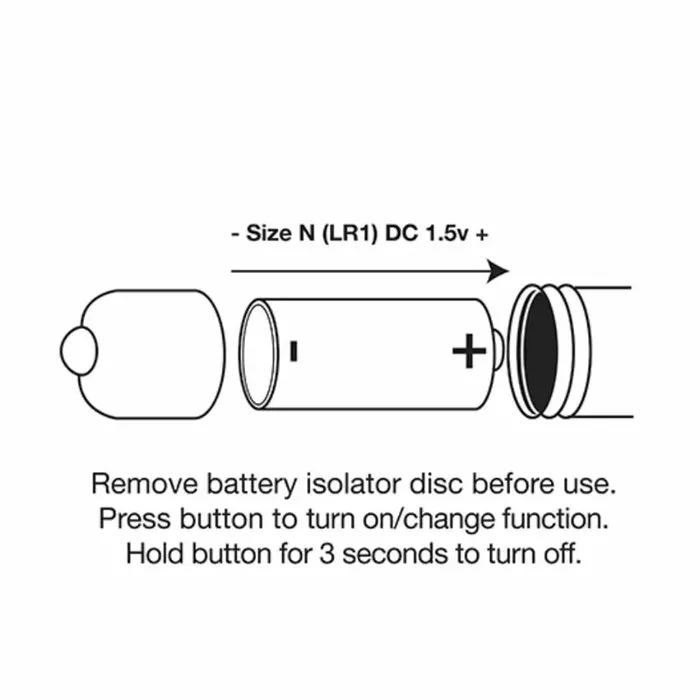 Vibrating bullet Rocks Off RO-80mm Midnight Metal Photo 4