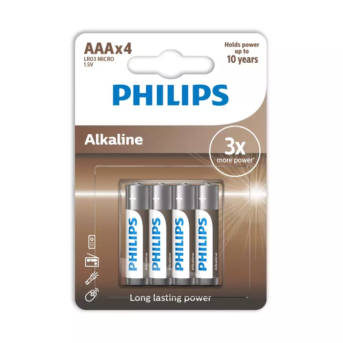 Philips LR03A4B/10 household battery LR03A4B/10 Photo 1
