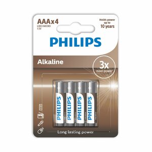 Philips LR03A4B/10 household battery Single-use battery AAA Alkaline