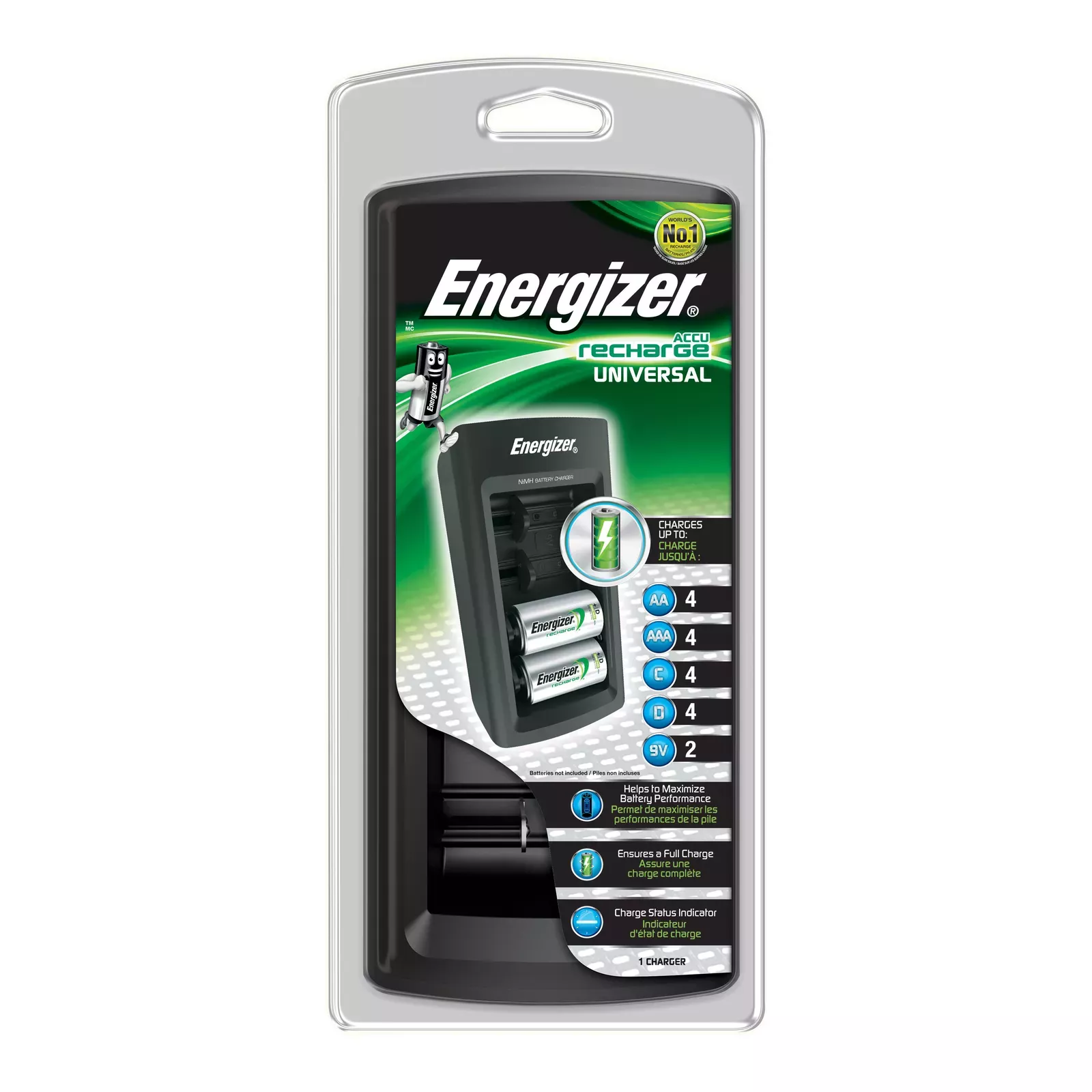 Зарядное устройство, Energizer Universal Charger, D-228441 Photo 1